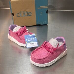 Hey Dude Kids' Pink Lightweight Casual Shoes
